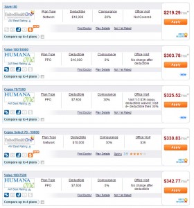 ehealthinsurance quotes